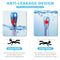 ZIPOUTE SNORKEL MASK FULL FACE, FOLDABLE FULL FACE, CAMERA MOUNT, BLUE S/M - Like New