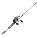 ZEBCO FOLDS OF HONOR SPINCAST REEL/FISHING ROD COMBO ONE DOLLAR DONATED -CAMO - Like New