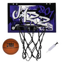 79009F33 Franklin Sports NBA Over the Door Basketball Hoop - Utah Jazz - Like New