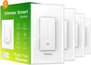 GHome KG2-4 Smart Dimmer Switch, Alexa Google Home, Dimmable, 4 Pack - White - Like New