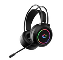 GENERIC RGB GAMING HEADSET 7.1 VIRTUAL SURROUND SOUND NOISE-CANCELING MIC, BLACK - Like New