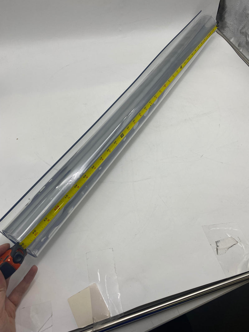 MUARTS 1/8"X47"X35" CLEAR CHAIR MAT FOR HARDWOOD FLOORS - CLEAR - Like New