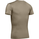 UNDER ARMOUR MEN'S HEATGEAR TACTICAL COMPRESSION SHORT-SLEEVE T-SHIRT XL - BROWN - Brand New