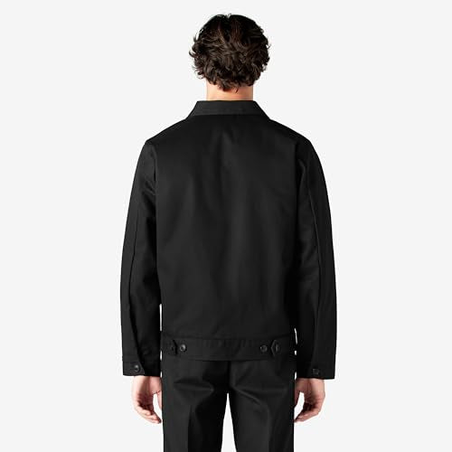 DICKIES MEN'S UNLINED EISENHOWER JACKET MEN XL BLACK DJT75BLK-XL - Brand New