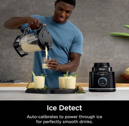 NINJA DETECT KITCHEN SYSTEM POWER BLENDER + PROCESSOR PRO TB401 - BLACK - Like New