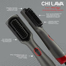 CHI Lava Heated Straightening Brush, 3-in-1 Hair Straightener, Dryer & Comb - Like New