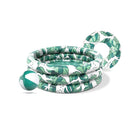 MINNIDIP BUNDLE POOL BEACH BALL RING FLOAT 125 GAL ROUND - BANANA LEAVES - Like New