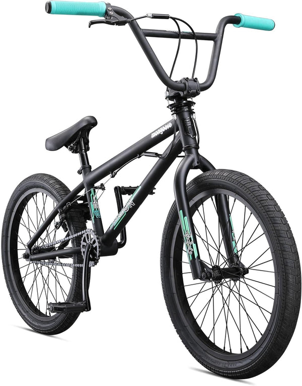 Mongoose Legion Kids BMX Bike, 20-inch Wheels, Legion L10 - BLACK/TEAL - Like New