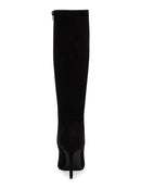 B0CGT86HTF-NEW INC Womens Rajel Faux Suede Tall Knee-High Boots Black 10.5 - Brand New