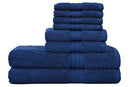 AKTI Premium 8 Piece Bathroom Towel Set B0BWFJ3CGJ - Wenge - Brand New