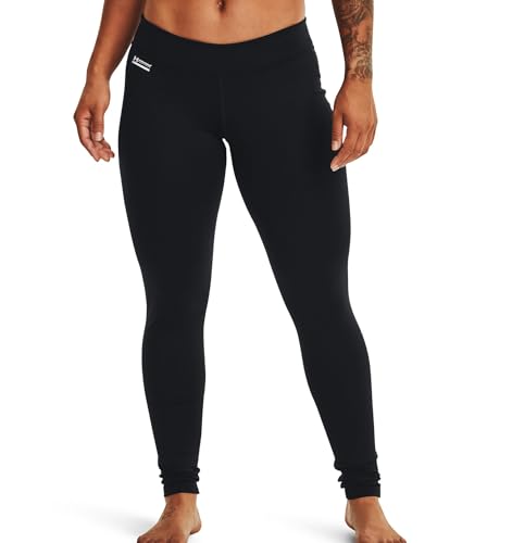 1365395 UNDER ARMOUR WOMEN’S TACTICAL COLDGEAR INFRARED LEGGINGS BLACK M - Brand New