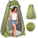 ABCO TECH ABCO POP UP PRIVACY TENT INSTANT PORTABLE OUTDOOR - GREEN - Like New