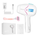 EDOUSIN Laser Hair Permanent Remover Device-2 Flash Mode White - Scratch & Dent