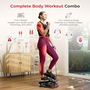 SUNNY HEALTH FITNESS MINI STEPPER ADJUSTABLE STEP HEIGHT SF-S0978SMART - BLACK - Like New