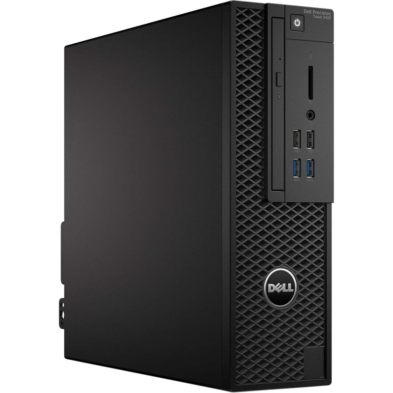 DELL PRECISION TOWER 3420 SFF PC - I7-6700 16GB 512GB SSD - BLACK Like New