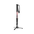 MANFROTTO ELEMENT MII 4-SECTION ALUMINUM VIDEO MONOPOD - BLACK Like New