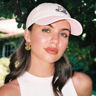 FRASIER STERLING GOLF CART HAT - PURPLE/PINK - Brand New