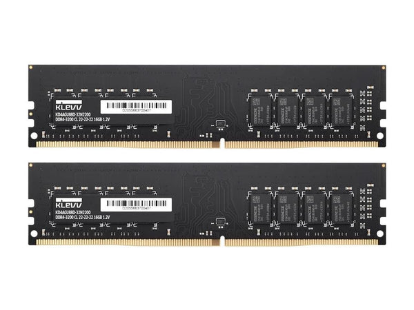 Klevv 32GB (2 x 16GB) 288-Pin PC RAM DDR4 3200 (PC4 25600) Desktop Memory Model