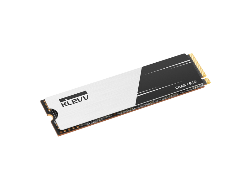 KLEVV CRAS C910 1TB M.2 2280 SLC Cache NVMe PCIe Gen4x4 Laptop & Desktop