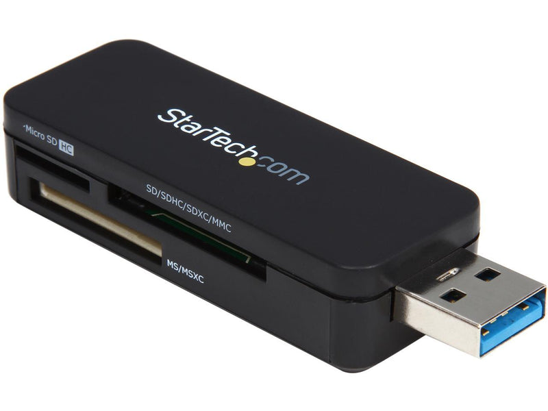 StarTech.com FCREADMICRO3 USB 3.0 External Flash Multi Media Memory Card Reader