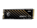 MSI SPATIUM M470 PCIe 4.0 NVMe M.2 1TB Internal SSD PCIe Gen4 NVMe 1.3