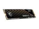 MSI SPATIUM M470 PCIe 4.0 NVMe M.2 2TB Internal SSD PCIe Gen4 NVMe 1.3
