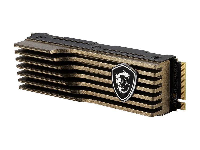 MSI SPATIUM M480 PCIe 4.0 NVMe M.2 1TB HS Internal SSD PCIe Gen4 NVMe