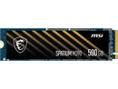 MSI SPATIUM M390 NVMe M.2 500GB Internal Gaming SSD PCIe Gen3 up to 3300MB/s