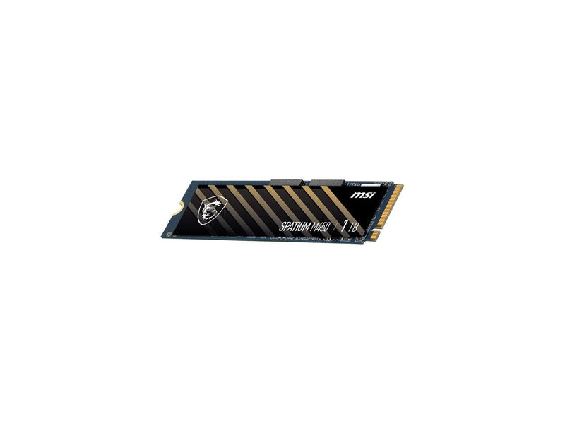 MSI SPATIUM M450 PCIe 4.0 NVMe M.2 1TB Internal Gaming SSD up to 3600MB/s