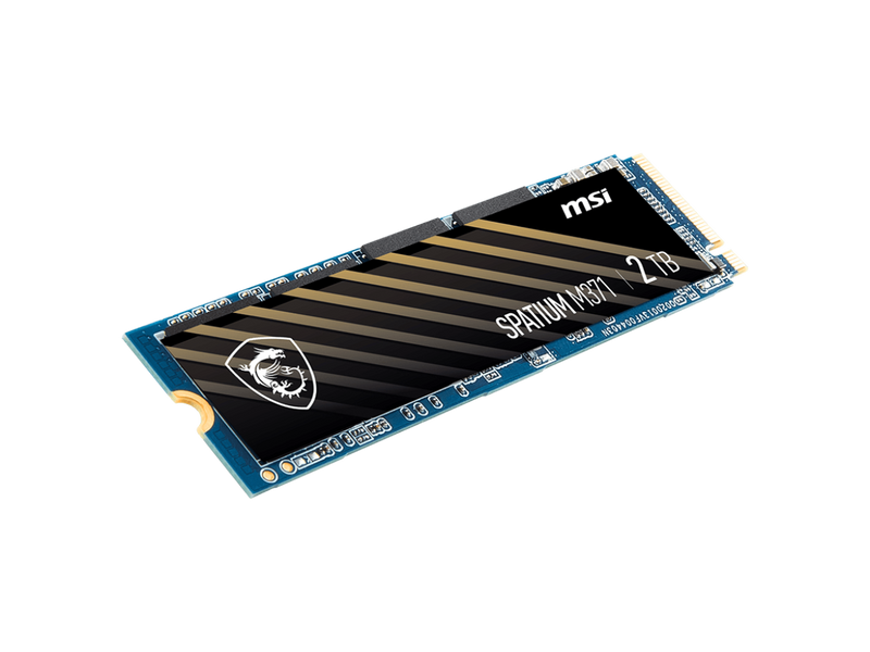 MSI SPATIUM Series M.2 2280 2TB PCI-Express 3.0 x4 3D NAND Internal Solid State