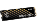 MSI M461 M.2 2280 500GB PCI-Express 4.0 Internal Solid State Drive (SSD)