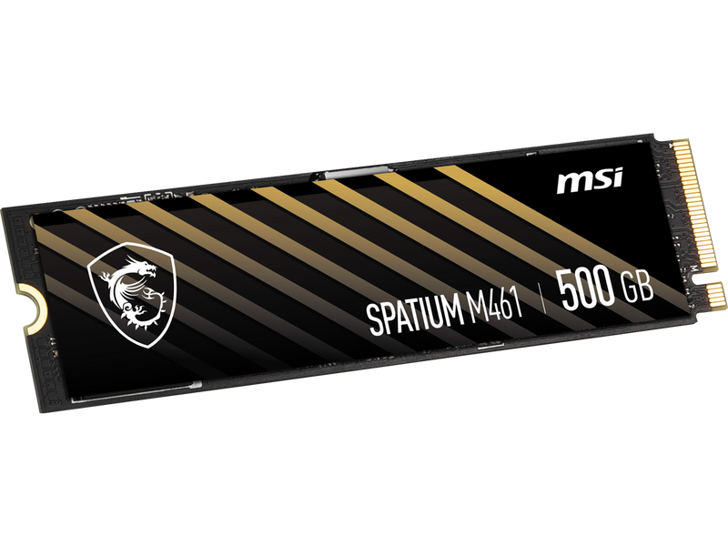 MSI M461 M.2 2280 500GB PCI-Express 4.0 Internal Solid State Drive (SSD)