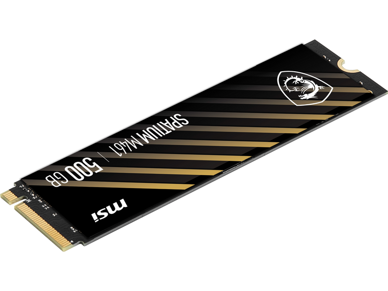 MSI M461 M.2 2280 500GB PCI-Express 4.0 Internal Solid State Drive (SSD)
