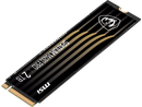 MSI SSD SPATIUM M480 PRO PCIe 4.0 NVMe M.2 2TB Internal Solid State Drive (SSD)