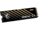 MSI SPATIUM M460 PCIe 4.0 NVMe M.2 2TB PCI-Express 4.0 x4, NVMe 1.4 3D NAND