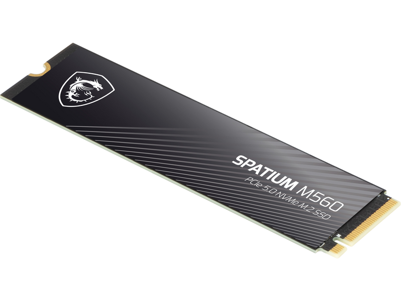 MSI SPATIUM M560 PCIe 5.0 NVMe M.2 2TB Solid State Drive (SSD) - SM560N2TB