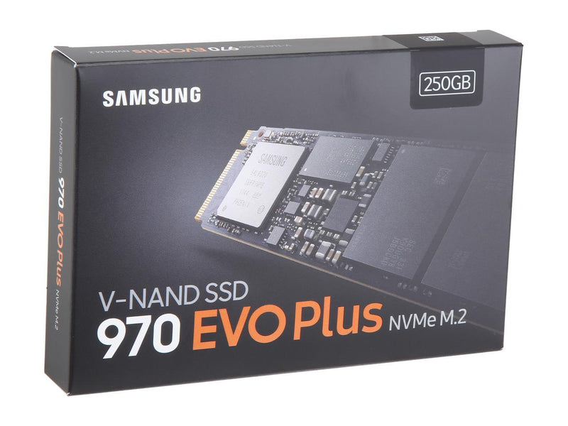 Samsung 970 EVO Plus Series - 250GB PCIe NVMe - M.2 Internal