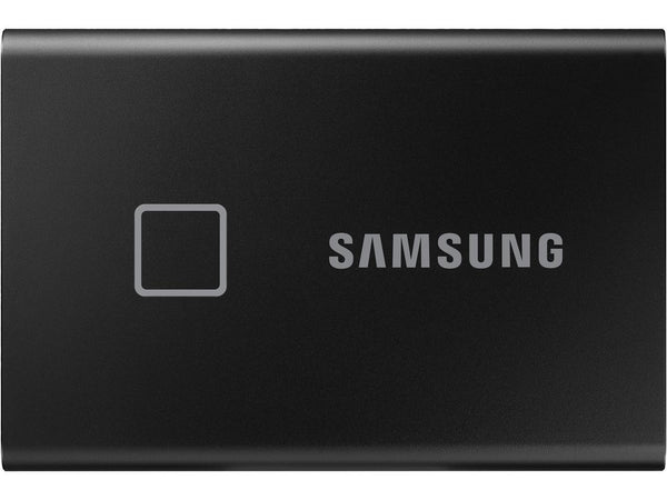 SAMSUNG T7 Touch Portable SSD 1TB - Up to 1050 MB/s - USB 3.2 Gen 2 External