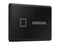 SAMSUNG T7 Touch Portable SSD 1TB - Up to 1050 MB/s - USB 3.2 Gen 2 External