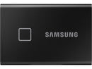 SAMSUNG T7 Touch Portable SSD 2TB - Up to 1050 MB/s - USB 3.2 External Solid