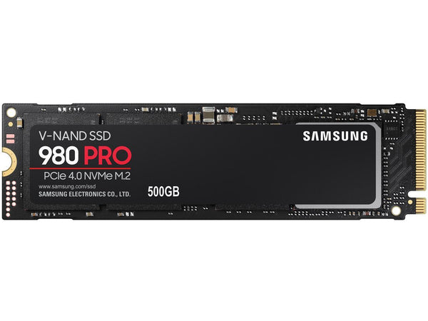 SAMSUNG 980 PRO 500GB PCIe NVMe Gen4 Internal Gaming SSD M.2 (MZ-V8P500B)