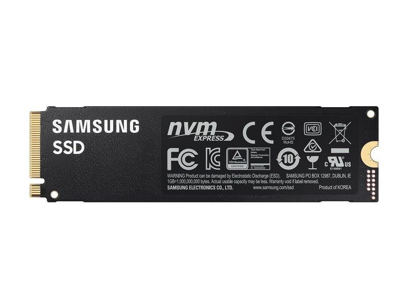 SAMSUNG 980 PRO 500GB PCIe NVMe Gen4 Internal Gaming SSD M.2 (MZ-V8P500B)