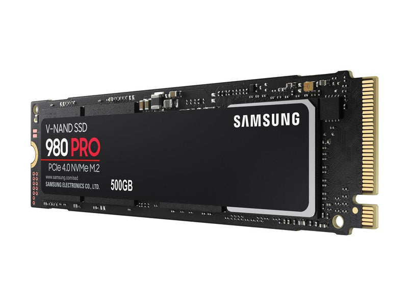 SAMSUNG 980 PRO 500GB PCIe NVMe Gen4 Internal Gaming SSD M.2 (MZ-V8P500B)