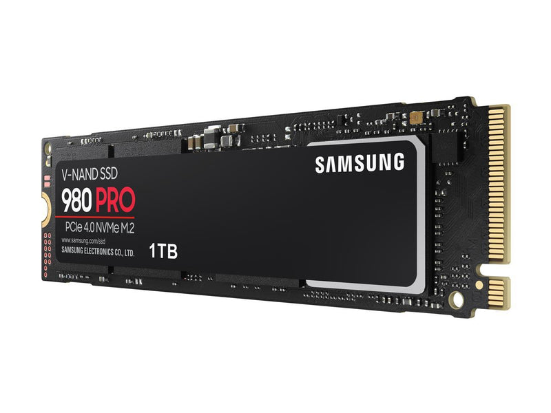 SAMSUNG 980 PRO SSD 1TB PCIe 4.0 NVMe Gen 4 Gaming M.2 Internal Solid