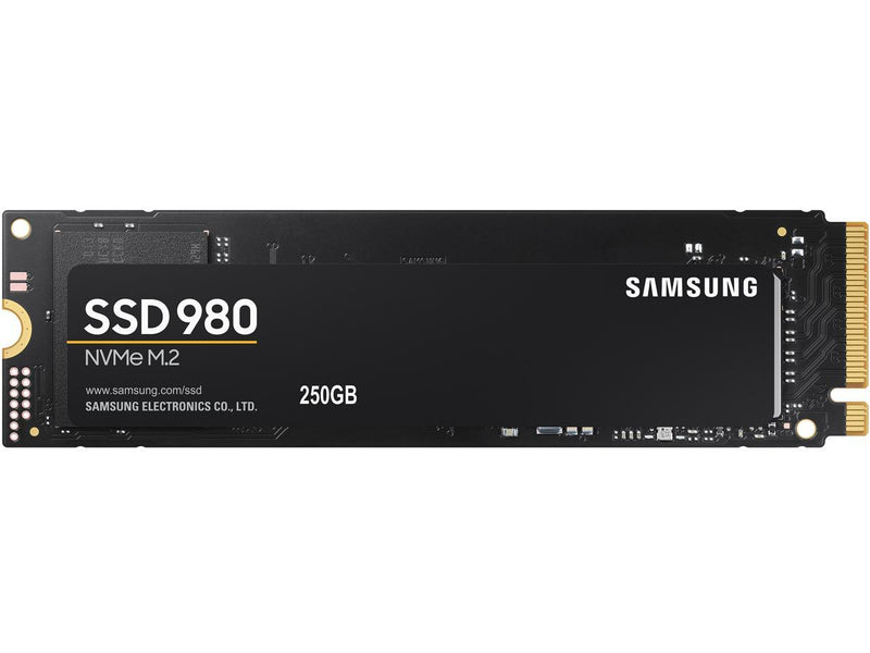 Samsung (MZ-V8V250B/AM) 980 SSD 250GB - M.2 NVMe Interface Internal Solid