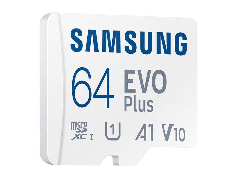 SAMSUNG EVO Plus 64GB MicroSD, MB-MC64KA/AM