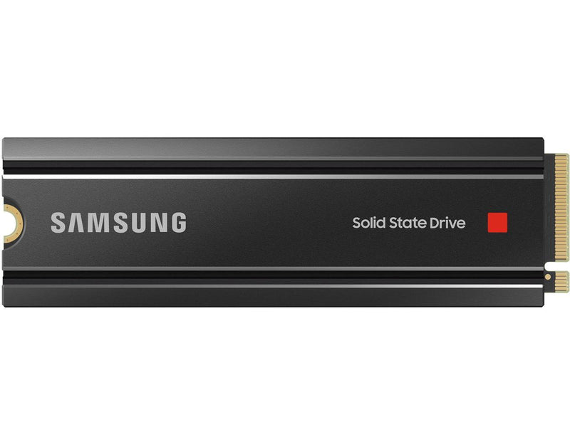 SAMSUNG 980 PRO SSD with Heatsink 1TB PCIe Gen 4 NVMe M.2 Internal Solid