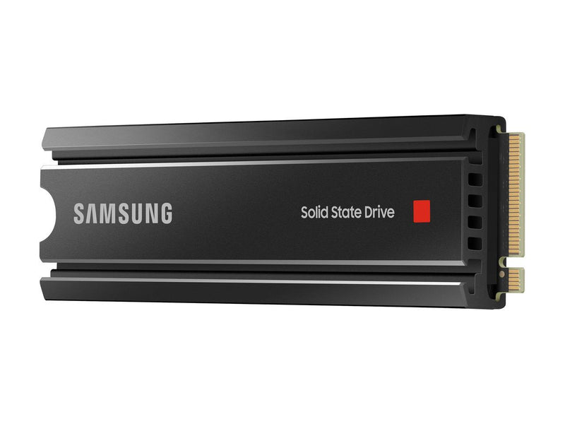 SAMSUNG 980 PRO SSD with Heatsink 2TB PCIe Gen 4 NVMe M.2 Internal Solid