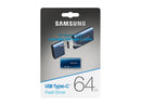 SAMSUNG Type-C USB Flash Drive, 64GB, Transfers 4GB Files in 15 Secs