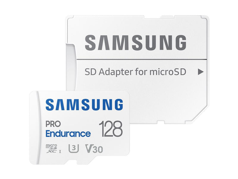 SAMSUNG PRO Endurance 128GB microSDXC Flash Card Model MB-MJ128KA/AM